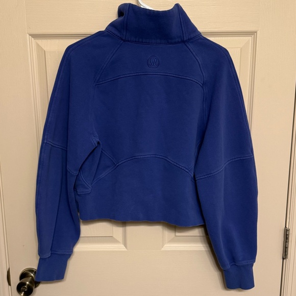 *read description* Lululemon Psychic Funnel Neck Half Zip XS/S - Picture 8 of 9